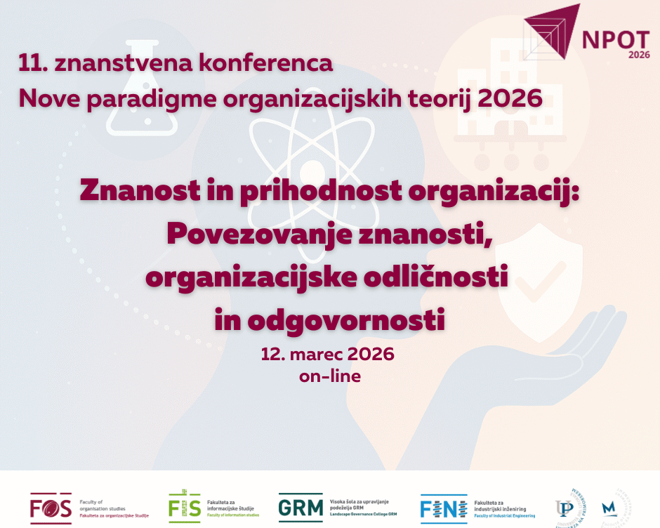 Nove paradigme organizacijskih teorij – NPOT 2026