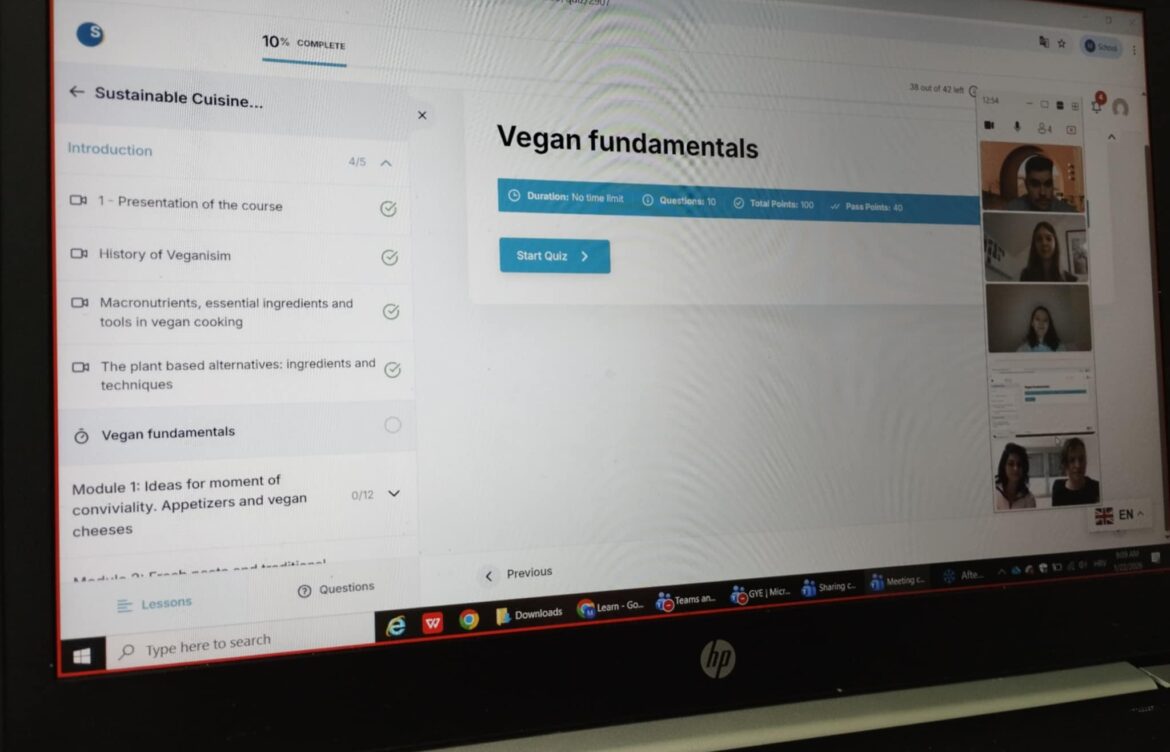 4. srečanje v okviru projekta GYE -modul Sustainable Cuisine