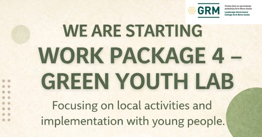 Začetek izvajanja WP4 – Green Youth Lab v projektu GYE