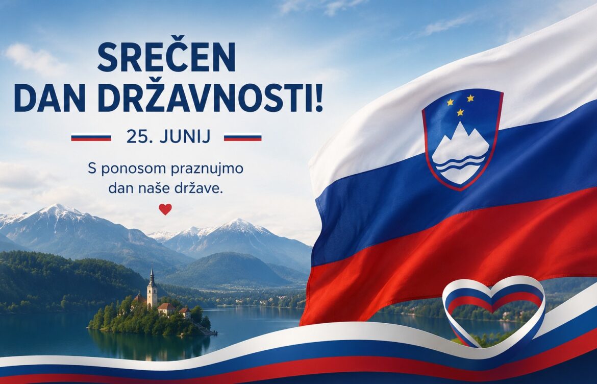 S ponosom ob dnevu državnosti Republike Slovenije