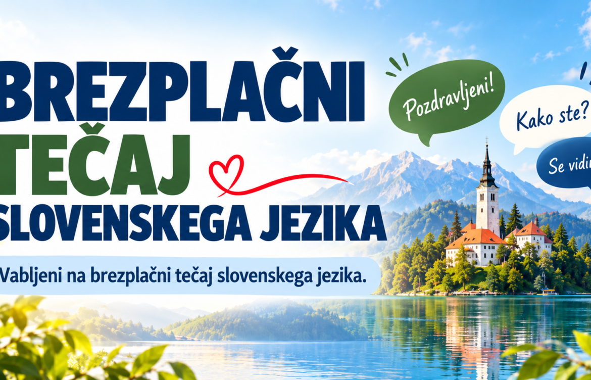 Brezplačni tečaj slovenskega jezika za tuje študente
